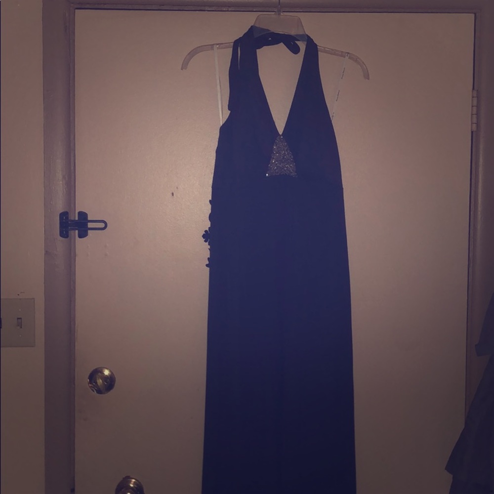 Tommy Bahama halter dress forest green